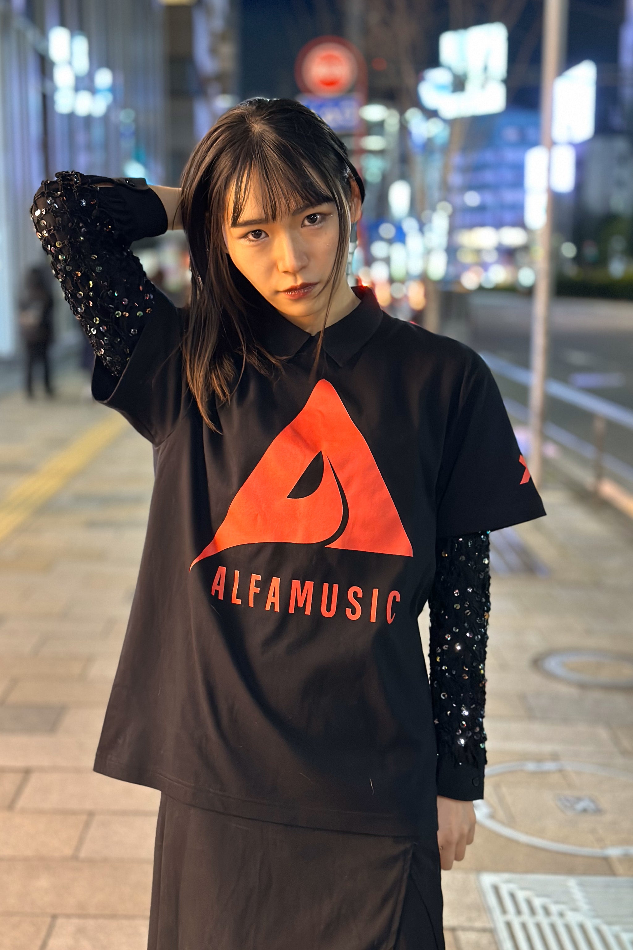 アルファレコードTシャツ