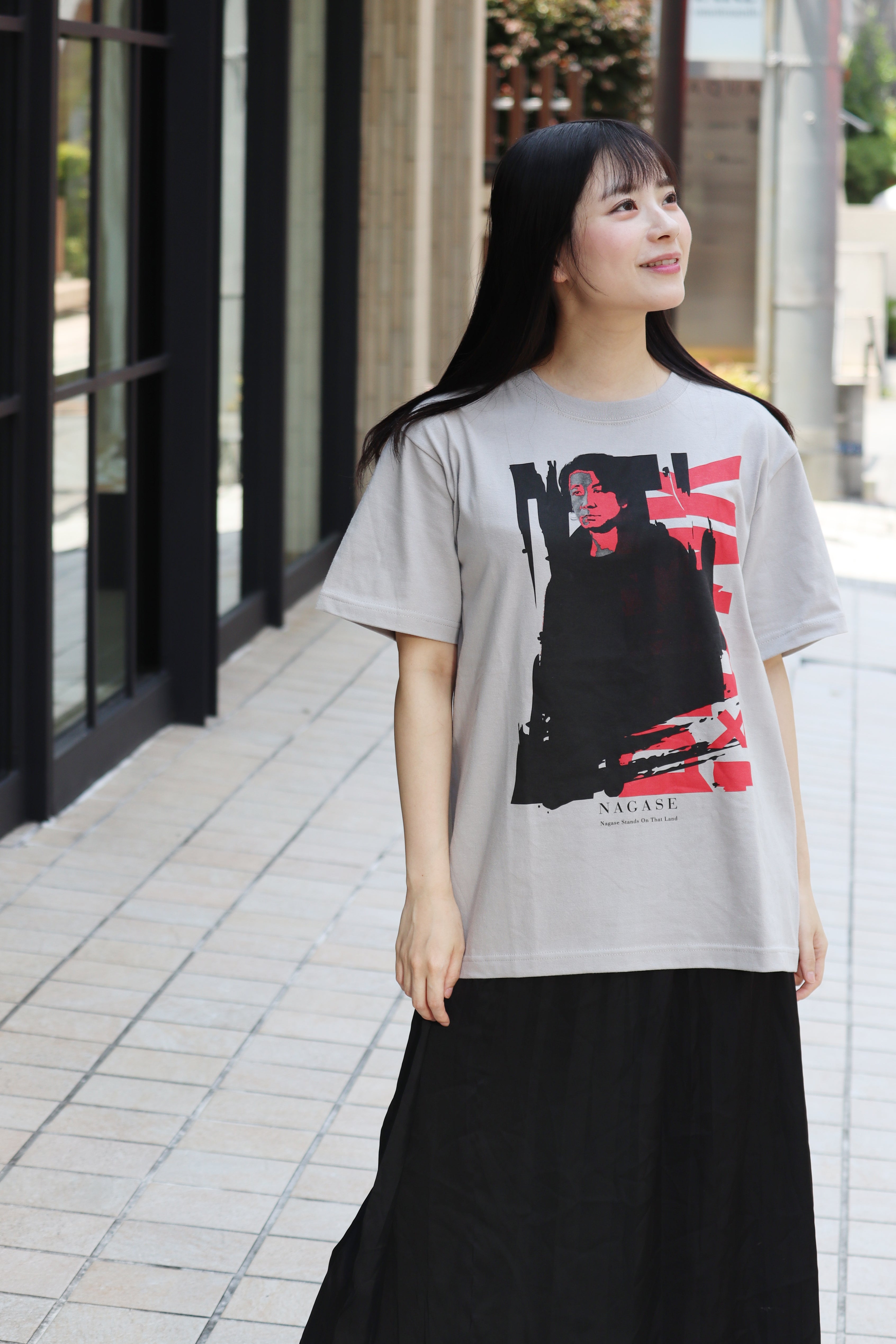 永瀬正敏 Tシャツ グレーver. – XROSSCOUNTER