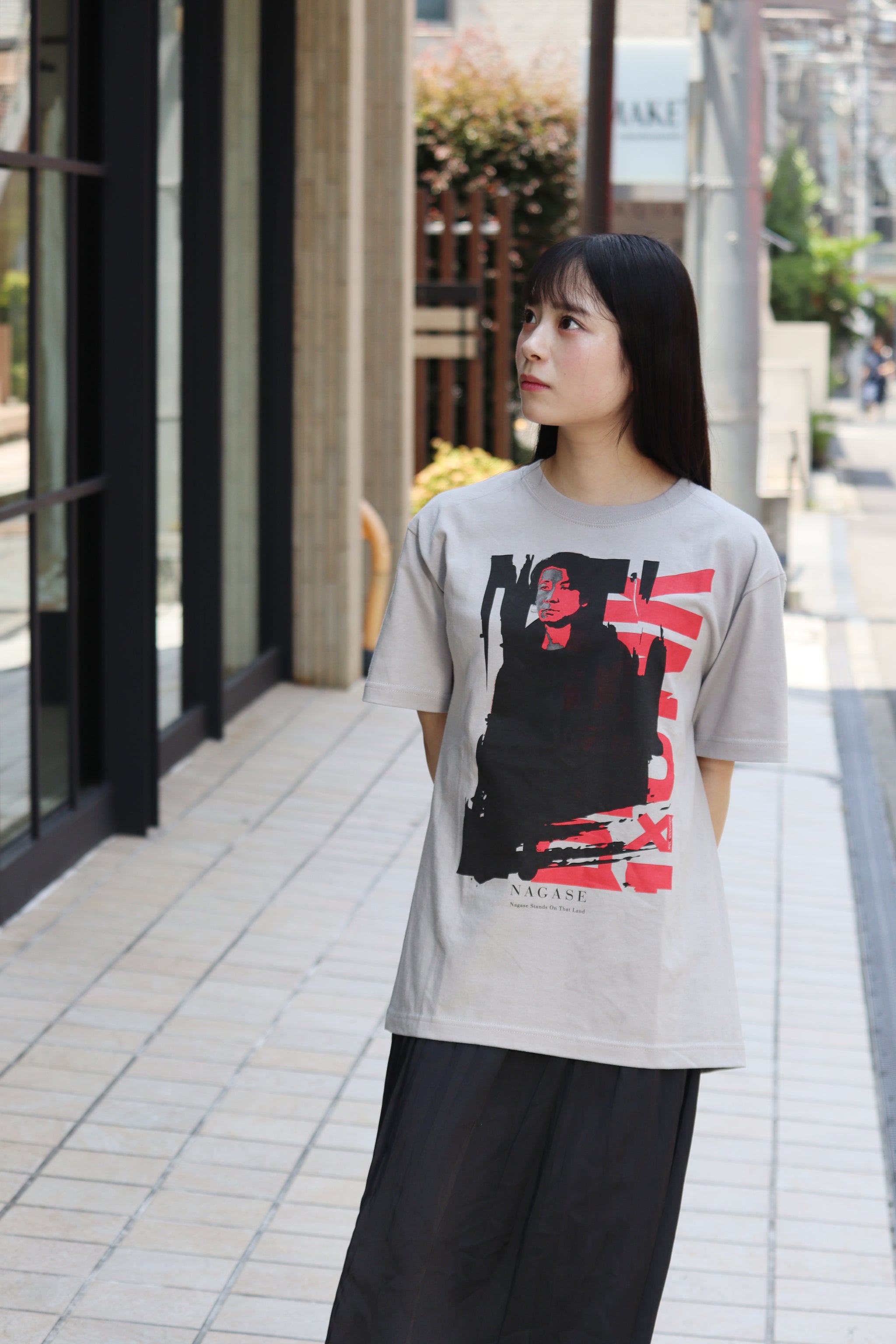 永瀬正敏 Tシャツ グレーver. – XROSSCOUNTER